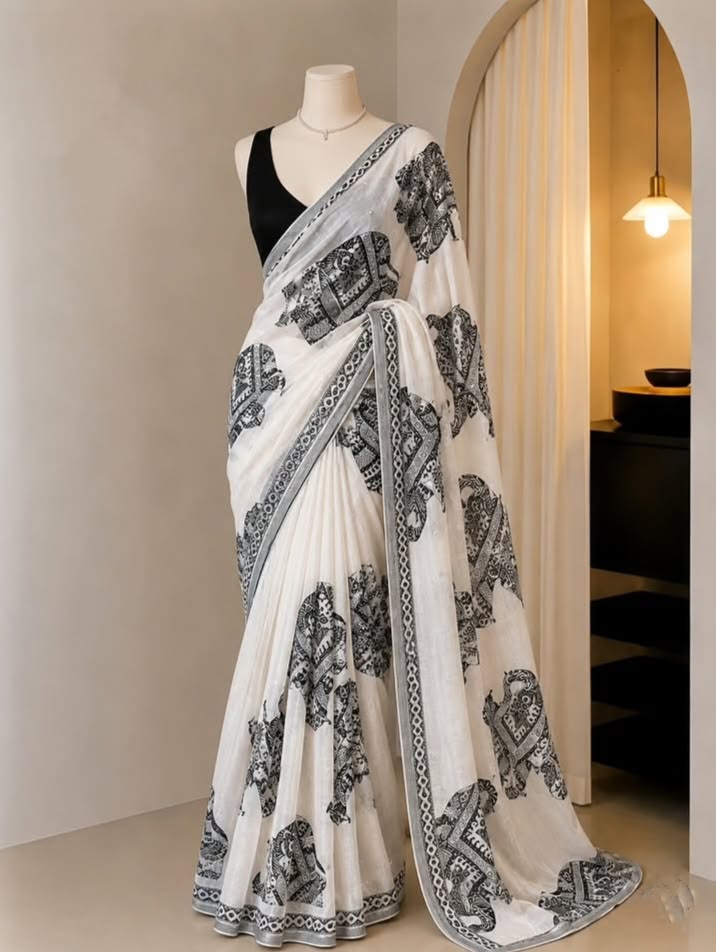 Cotton saree